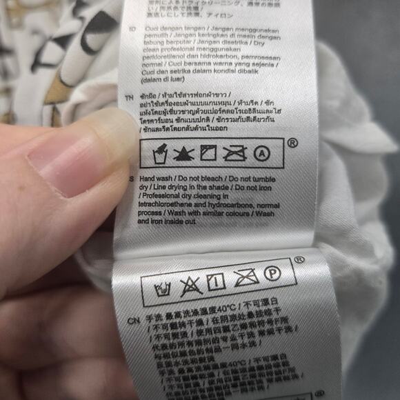 Maje Lolina Pleated Buckle Top Blouse Size Large - Picture 6 of 8